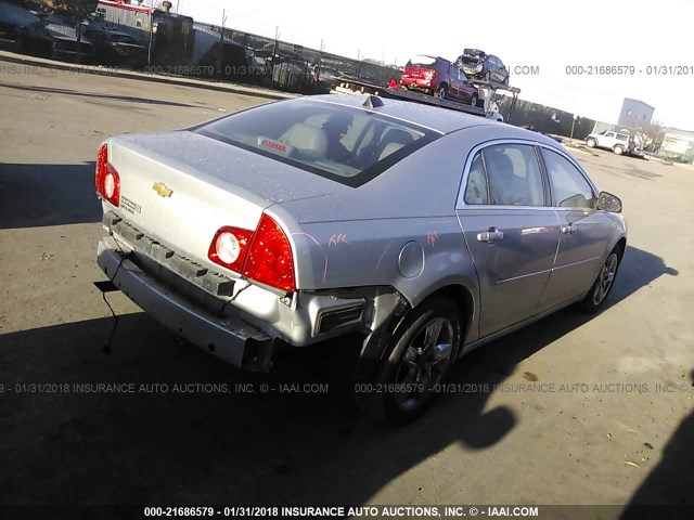 1G1ZB5E05CF254272 - 2012 CHEVROLET MALIBU LS ვერცხლისფერი ფოტო 4