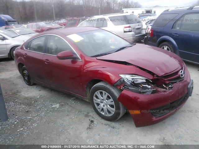 1YVHZ8BH0A5M51020 - 2010 MAZDA 6 I RED photo 1