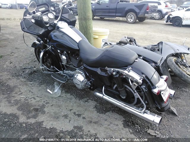 1HD1KHM1XBB653358 - 2011 HARLEY-DAVIDSON FLTRX 黑色 照片 3