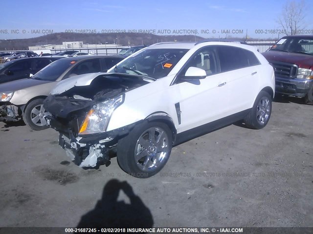 3GYFNCE30CS644766 - 2012 CADILLAC SRX PREMIUM COLLECTION WHITE photo 2