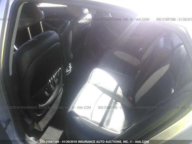 5XXGR4A67DG245803 - 2013 KIA OPTIMA SX SILVER photo 8