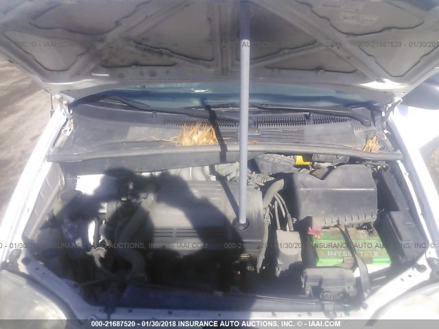 4T3ZF13C51U375039 - 2001 TOYOTA SIENNA LE/XLE WHITE photo 10