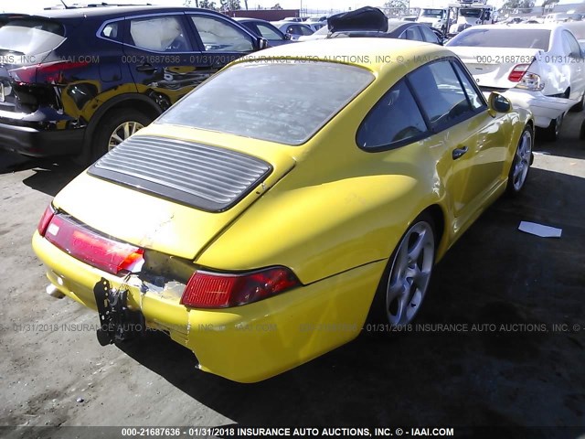 9114100412 - 1974 PORSCHE 911 YELLOW photo 4