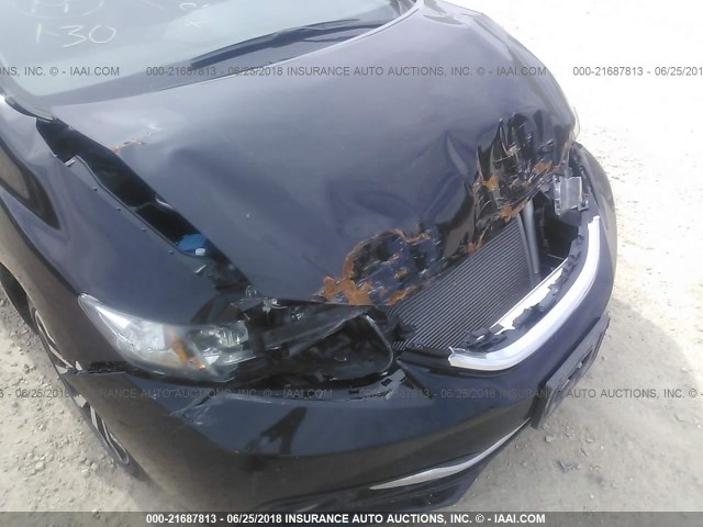 2HGFB2F98EH558835 - 2014 HONDA CIVIC EXL BLACK photo 6