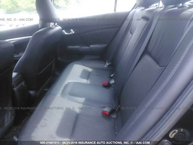 2HGFB2F98EH558835 - 2014 HONDA CIVIC EXL BLACK photo 8