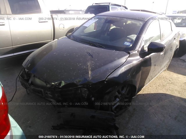 3MYDLBZV5GY129162 - 2016 TOYOTA SCION IA BLACK photo 6