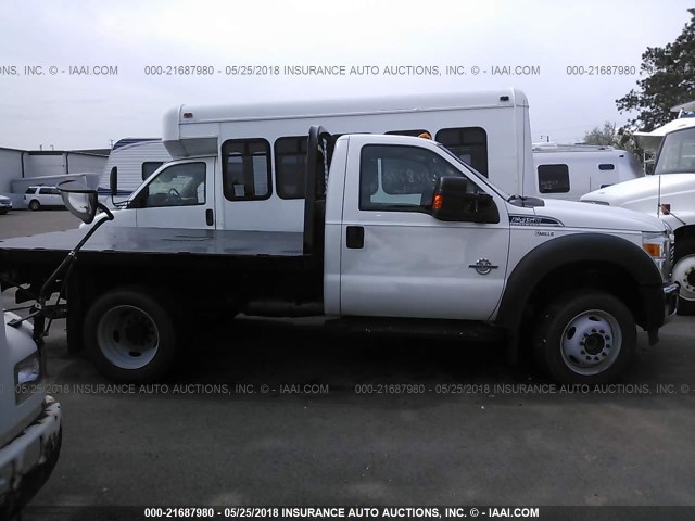 1FDTF4HTXDEB42538 - 2013 FORD F450 WHITE photo 7