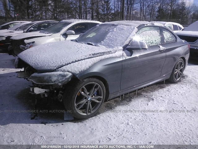 WBA1J9C55FVX99067 - 2015 BMW M235XI GRAY photo 2