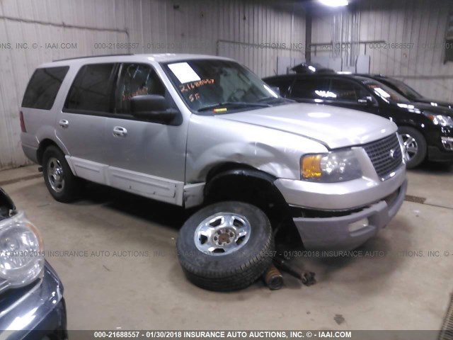 1FMPU16L63LC62226 - 2003 FORD EXPEDITION XLT SILVER photo 1