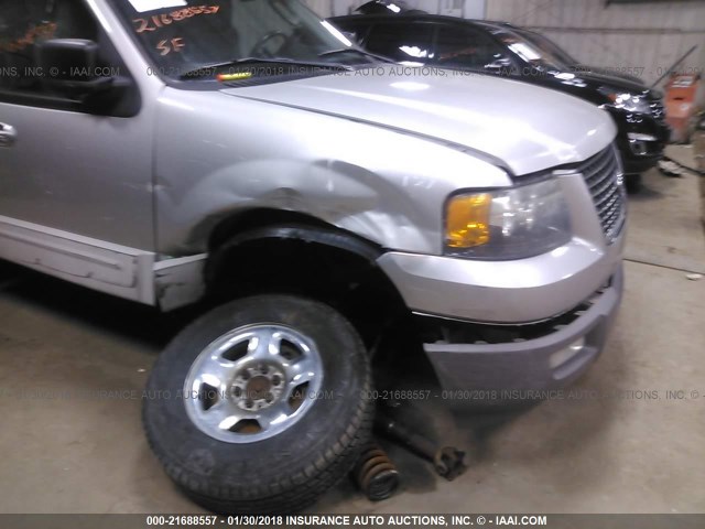 1FMPU16L63LC62226 - 2003 FORD EXPEDITION XLT SILVER photo 6