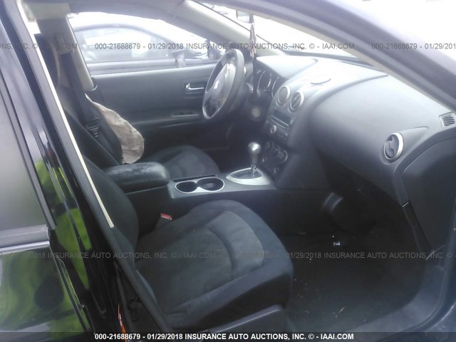 JN8AS58T38W305421 - 2008 NISSAN ROGUE S/SL BLACK photo 5