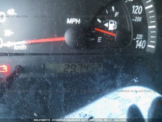 JTDBE32K820054322 - 2002 TOYOTA CAMRY LE/XLE/SE მუქწითელი ფოტო 7