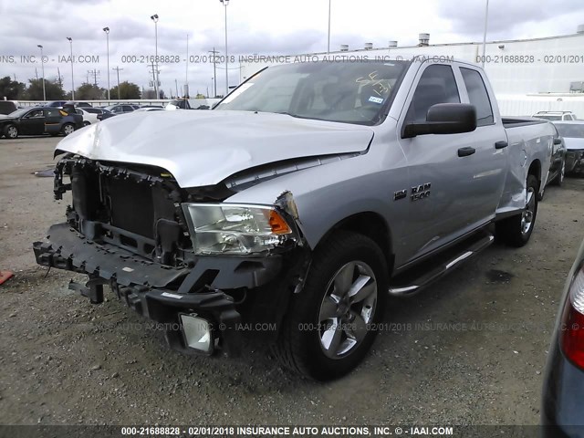 1C6RR6FT5ES243307 - 2014 RAM 1500 ST SILVER photo 2