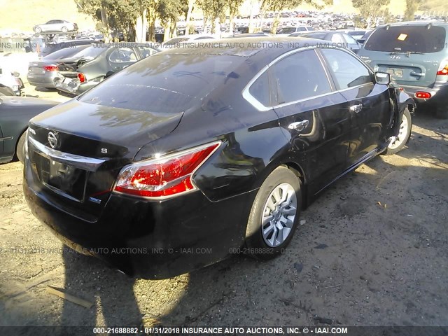 1N4AL3AP4EC291526 - 2014 NISSAN ALTIMA 2.5/S/SV/SL BLACK photo 4