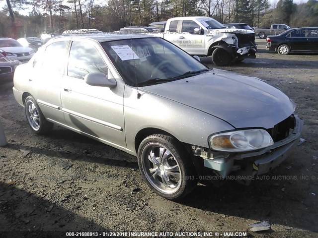 3N1CB51D44L920747 - 2004 NISSAN SENTRA 1.8/1.8S BEIGE photo 1