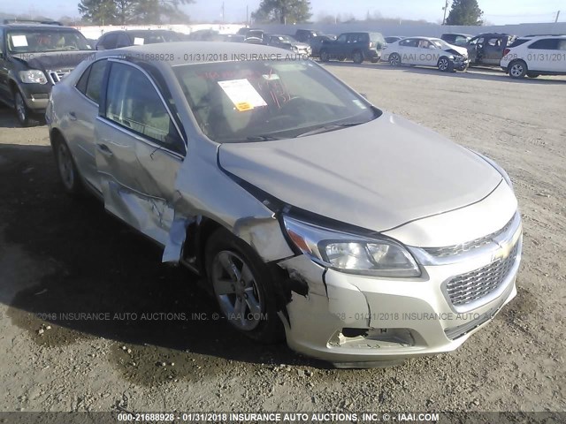 1G11B5SL9FF201171 - 2015 CHEVROLET MALIBU LS ბეჟი ფოტო 1