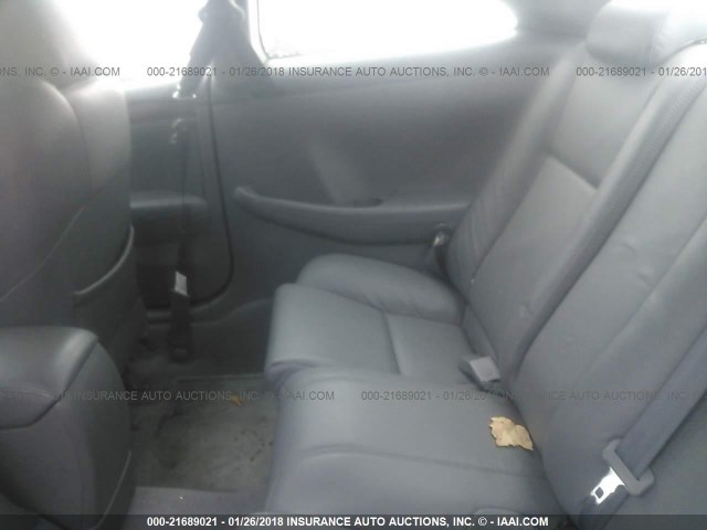 4T1CE30P54U834790 - 2004 TOYOTA CAMRY SOLARA SE/SLE ვერცხლისფერი ფოტო 8