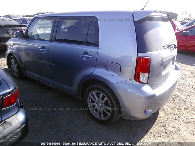 JTLZE4FE4B1130528 - 2011 TOYOTA SCION XB Light Blue photo 3