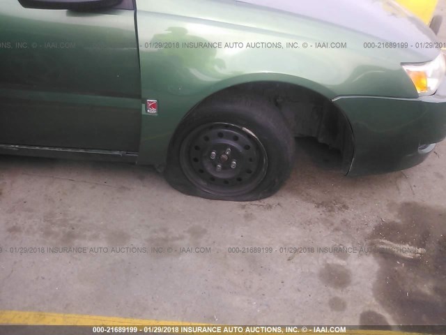 1G8AJ52F54Z216101 - 2004 SATURN ION LEVEL 2 GREEN photo 6