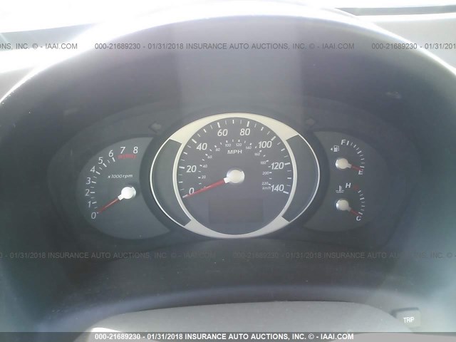 KM8JM12B76U342233 - 2006 HYUNDAI TUCSON GL BLUE photo 7