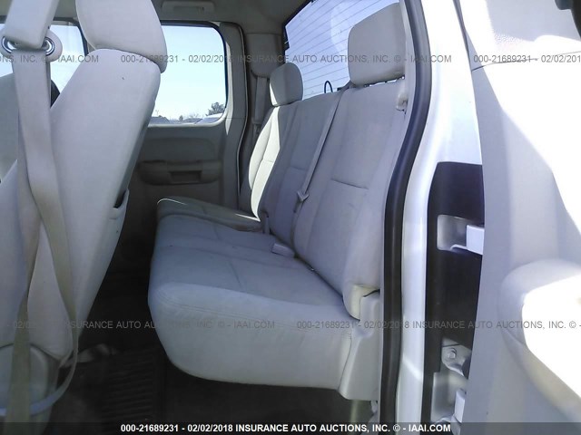 1GTEK19J67Z515169 - 2007 GMC NEW SIERRA K1500 WHITE photo 8