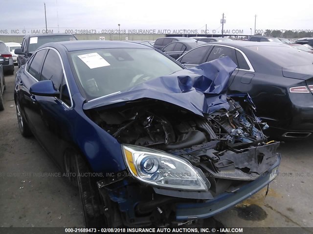 1G4PR5SK8E4163670 - 2014 BUICK VERANO CONVENIENCE BLUE photo 1