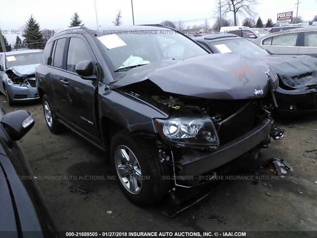1C4NJCEB9GD655551 - 2016 JEEP COMPASS LATITUDE 灰色 照片 1
