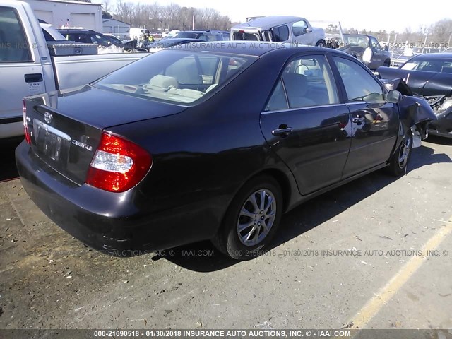 4T1BE32K02U577547 - 2002 TOYOTA CAMRY LE/XLE/SE ყავისფერი ფოტო 4