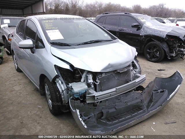 3HGGK5H57FM757779 - 2015 HONDA FIT LX Gümüş fotoğraf 1