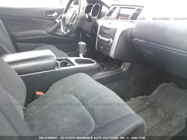 JN8AZ18W99W121424 - 2009 NISSAN MURANO S/SL/LE GRAY photo 5