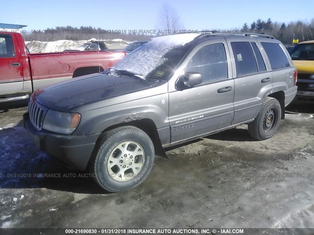1J4GW48S54C432723 - 2004 JEEP GRAND CHEROKEE LAREDO/COLUMBIA/FREEDOM 灰色 照片 2