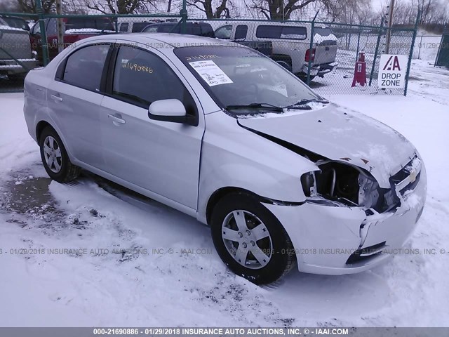 KL1TD5DE4BB218137 - 2011 CHEVROLET AVEO LS/LT 银色 照片 1