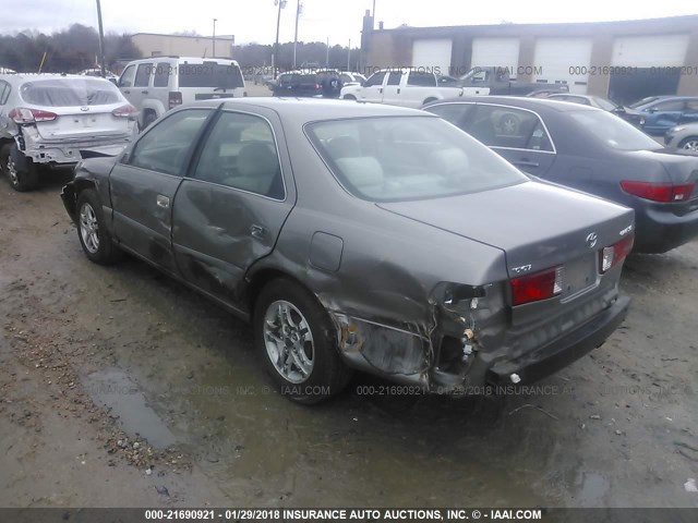 4T1BG22K6YU011194 - 2000 TOYOTA CAMRY CE/LE/XLE 灰色 照片 3