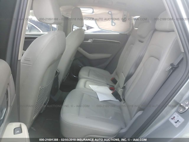 WA1WKAFPXBA001114 - 2011 AUDI Q5 PRESTIGE GRAY photo 8