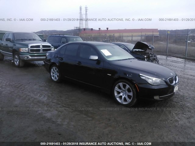 WBANV93538CZ63985 - 2008 BMW 535 XI BLACK photo 1