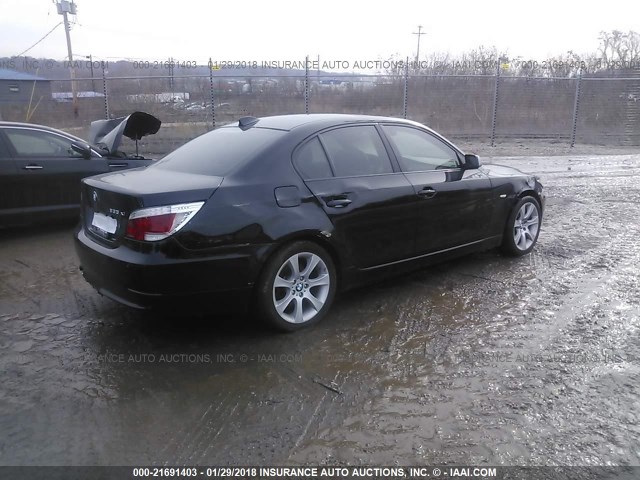 WBANV93538CZ63985 - 2008 BMW 535 XI Noir photo 4