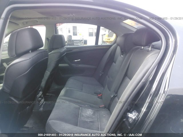 WBANV93538CZ63985 - 2008 BMW 535 XI Noir photo 8