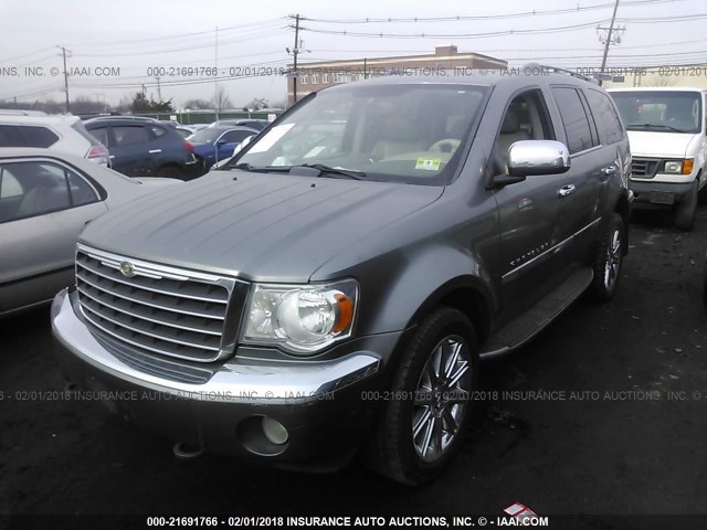 1A8HW58T59F719406 - 2009 CHRYSLER ASPEN LIMITED GRAY photo 2