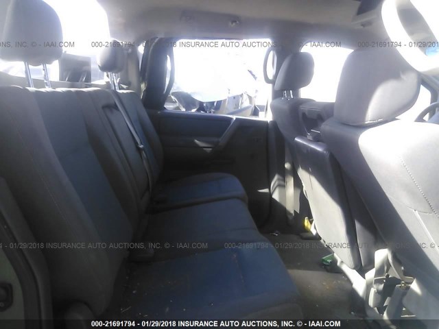 1N6AA07B86N521890 - 2006 NISSAN TITAN XE/SE/LE TAN photo 8