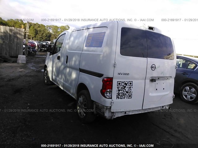 3N6CM0KNXEK692825 - 2014 NISSAN NV200 2.5S/2.5SV WHITE photo 3