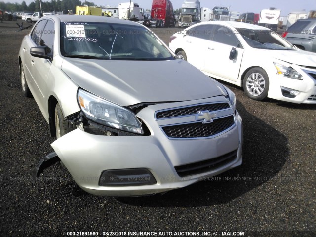 1G11B5SA1DF312356 - 2013 CHEVROLET MALIBU LS 银色 照片 6
