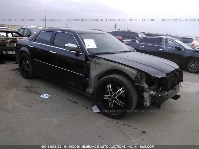 2C3KA63H26H312923 - 2006 CHRYSLER 300C BLACK photo 1