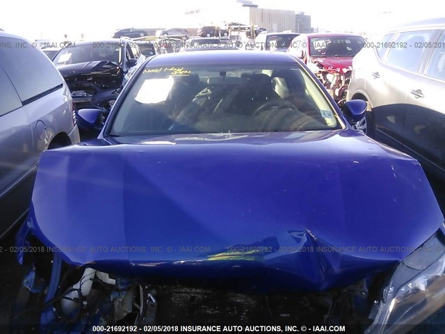 1HGCT1B34EA015010 - 2014 HONDA Accord LX-S BLUE photo 10