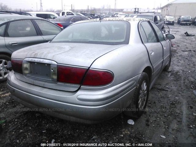 1G4HR54K45U230590 - 2005 BUICK LESABRE LIMITED SILVER photo 4