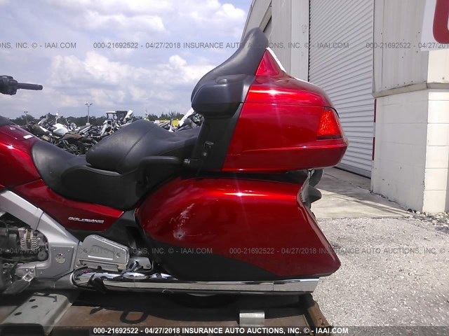 JH2SC68L3EK200441 - 2014 HONDA GL1800 L RED photo 6