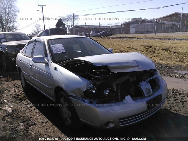 3N1CB51DX6L583603 - 2006 NISSAN SENTRA 1.8/1.8S SILVER photo 1