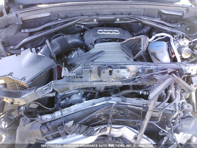 WA1VKAFP2AA101816 - 2010 AUDI Q5 PRESTIGE BLACK photo 10