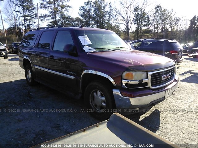 1GKFK16Z93J143757 - 2003 GMC YUKON XL K1500 MAROON photo 1