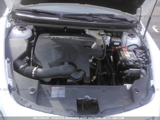 1G1ZC5E00AF320592 - 2010 CHEVROLET MALIBU 1LT 白色 照片 10