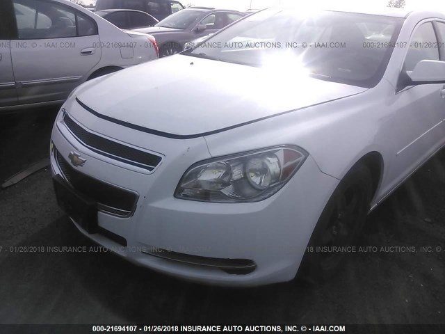 1G1ZC5E00AF320592 - 2010 CHEVROLET MALIBU 1LT 白色 照片 6